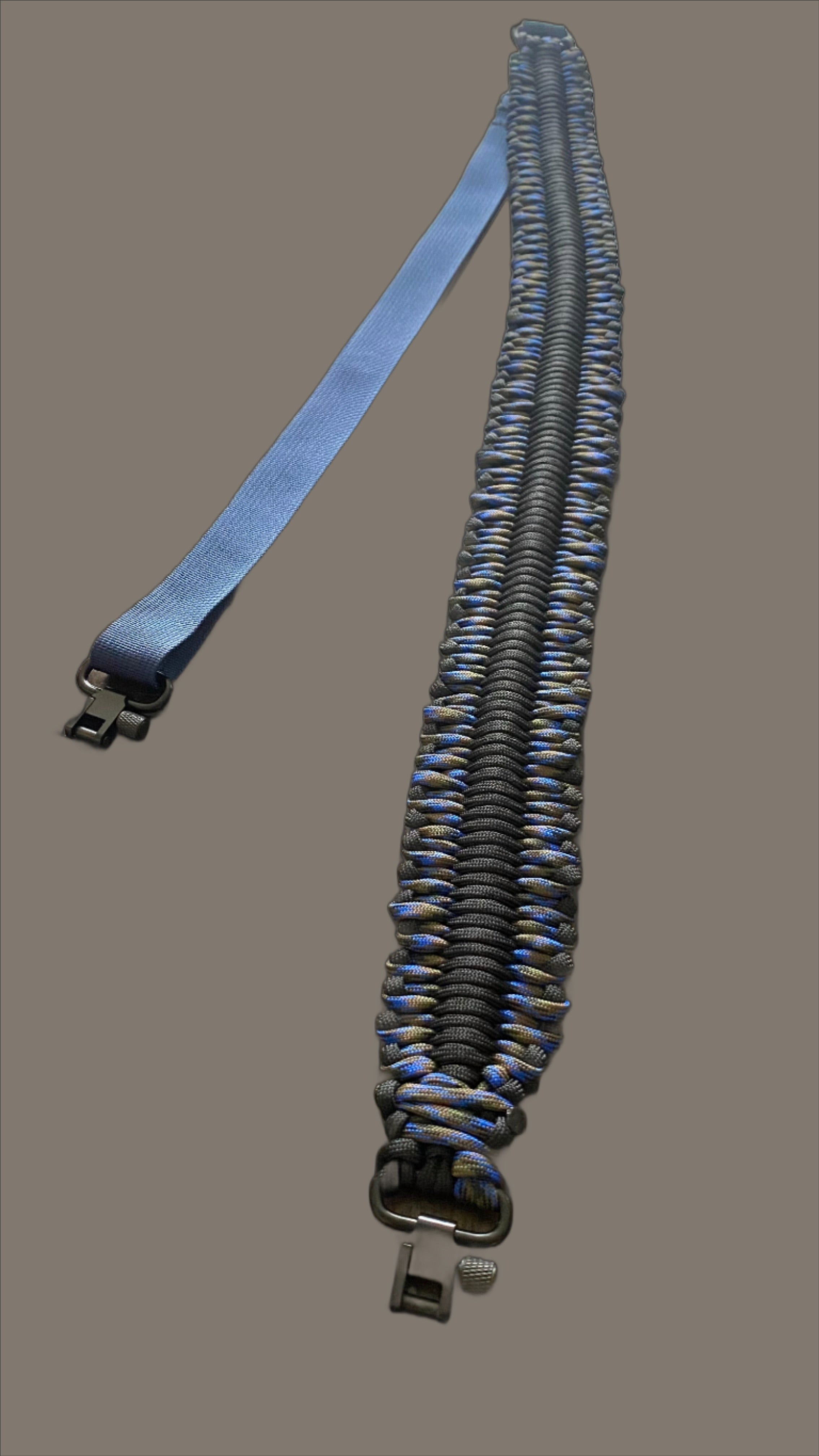 Custom Paracord Rifle Sling, Dragon's Tongue, Adjustable, Choose your