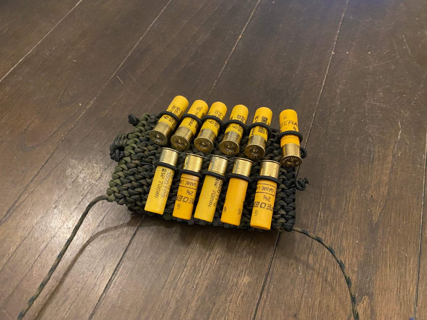 Custom Large Paracord Ammunition Holder, Choose Your Own Colors