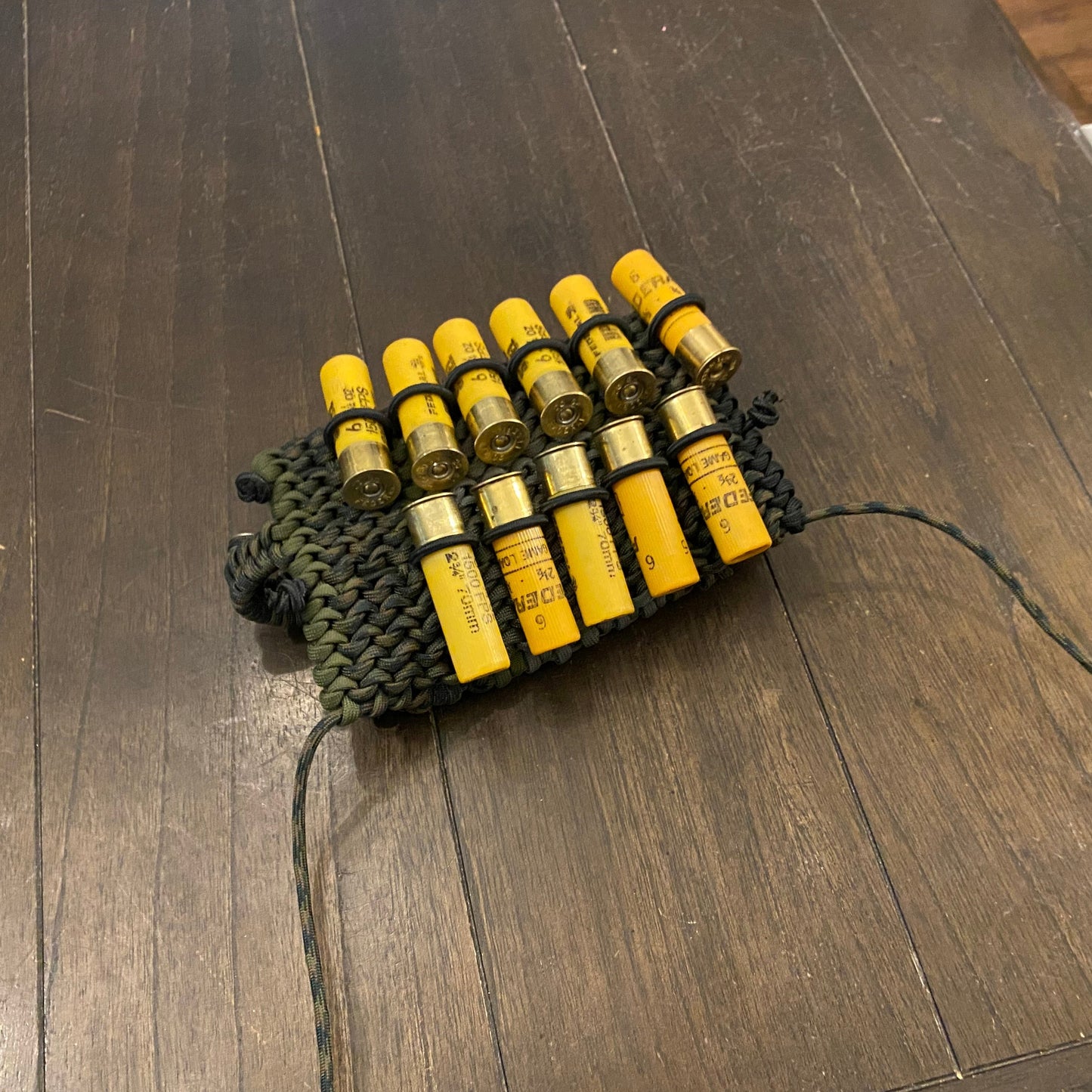 Custom Large Paracord Ammunition Holder, Choose Your Own Colors