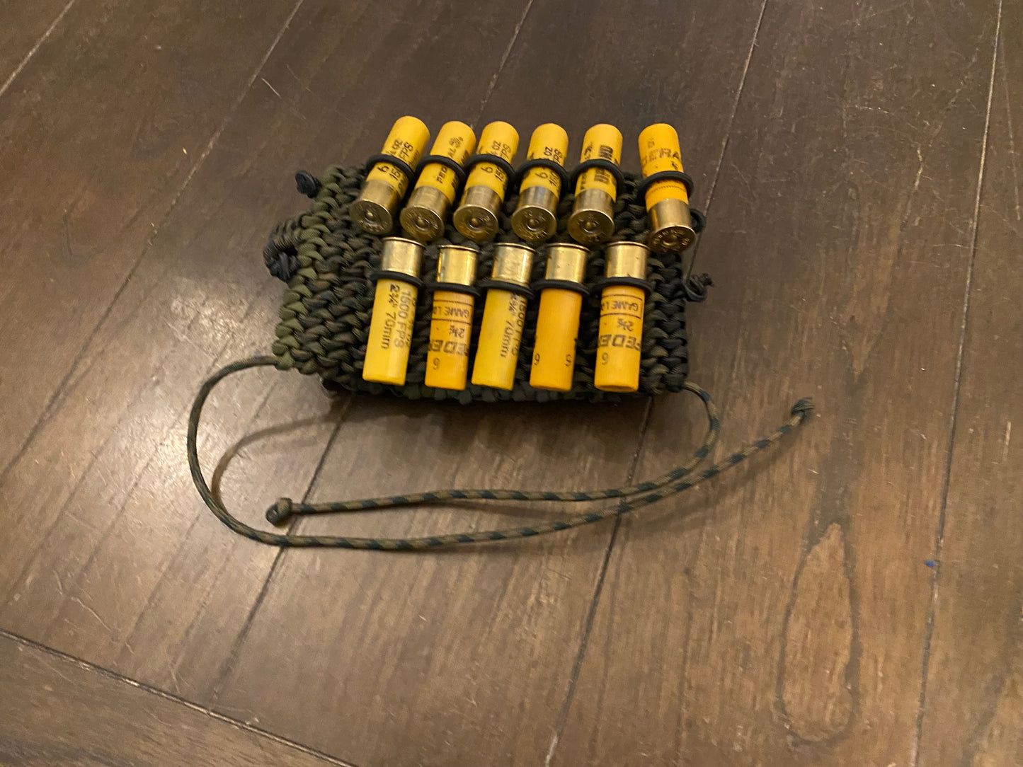 Custom Large Paracord Ammunition Holder, Choose Your Own Colors