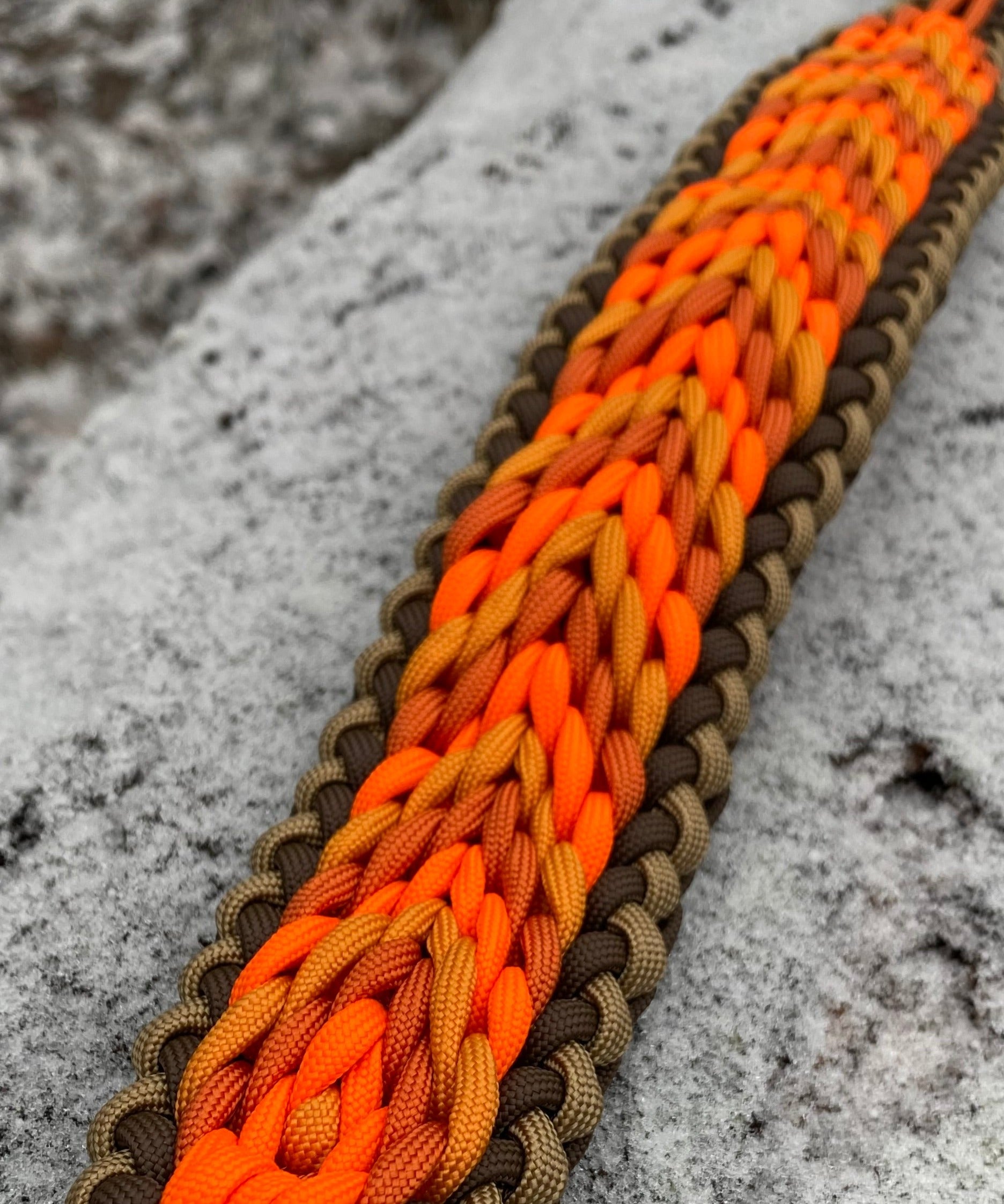 Custom Paracord Collar, Sanctified Cherokee Trail Weave, Adjustable, Side  Release Buckle