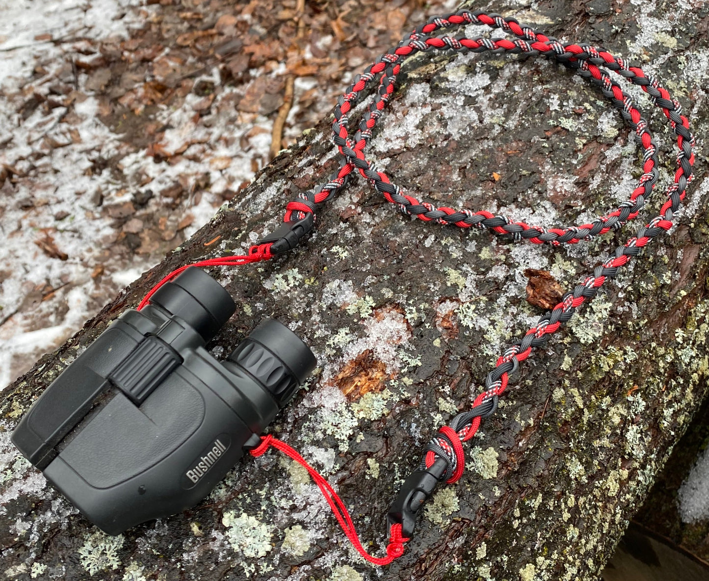 Custom Paracord Round Braid Binocular Lanyard, Choose your Colors and Length