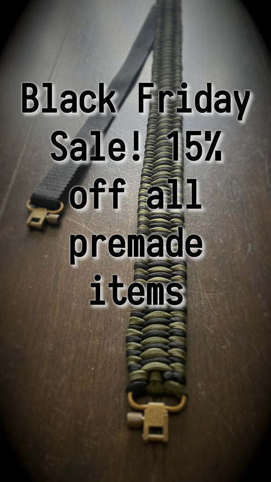 A bunch of new premade items and 15% off this Black Friday 2023!