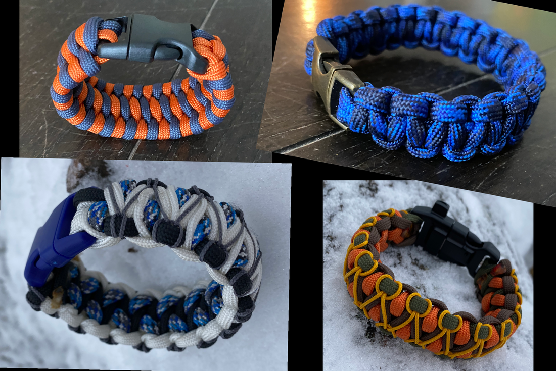 Buckle bracelets are now available in three different weaves!