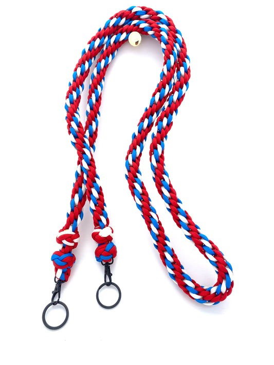 Custom Paracord Kumihimo Binocular Lanyard, Choose Your Colors and Length