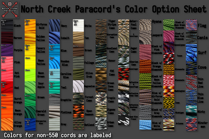 Custom Paracord Binocular Harness, Choose Your Colors – North Creek Paracord