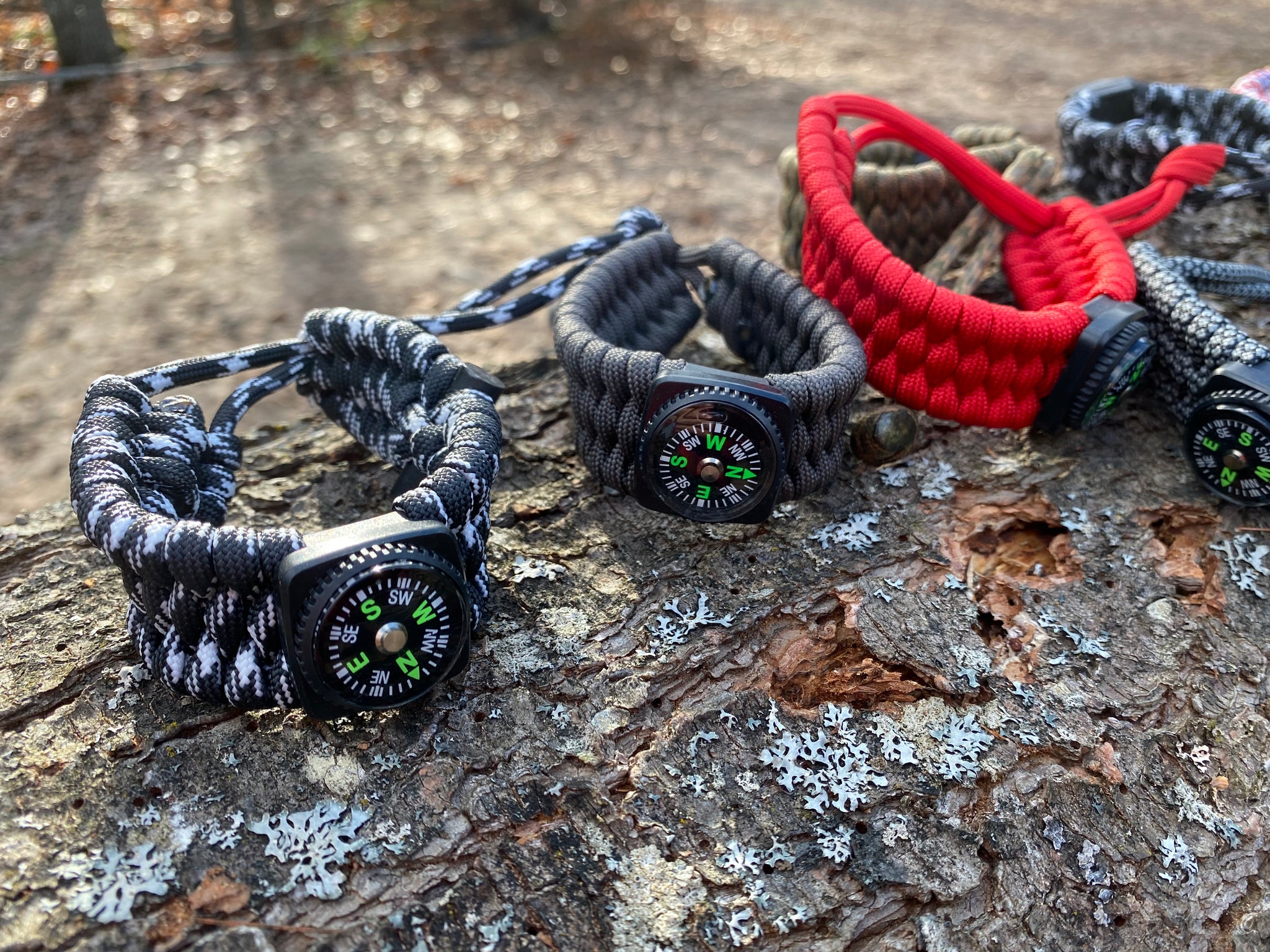 Custom Adjustable Paracord Trilobite Bracelet, Choose Your Own Colors