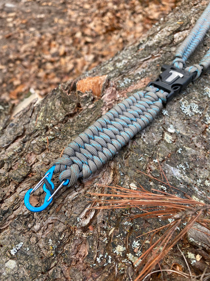 Custom Paracord Fishtail Lanyard, Choose your Colors and Hardware