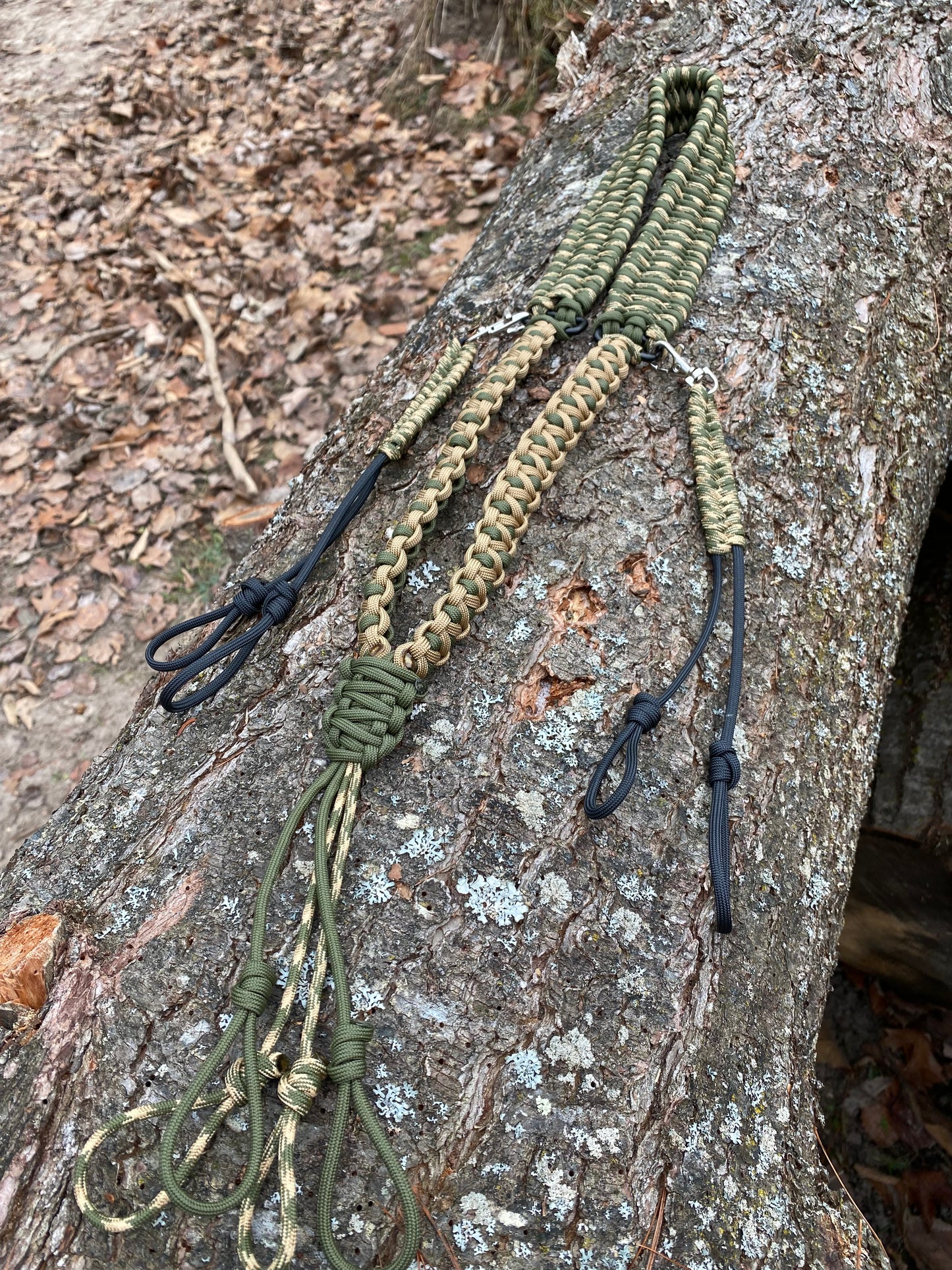 Custom Paracord Solomon’s Dragon Game Call Lanyard, Choose Your Colors, and Neckband Weave