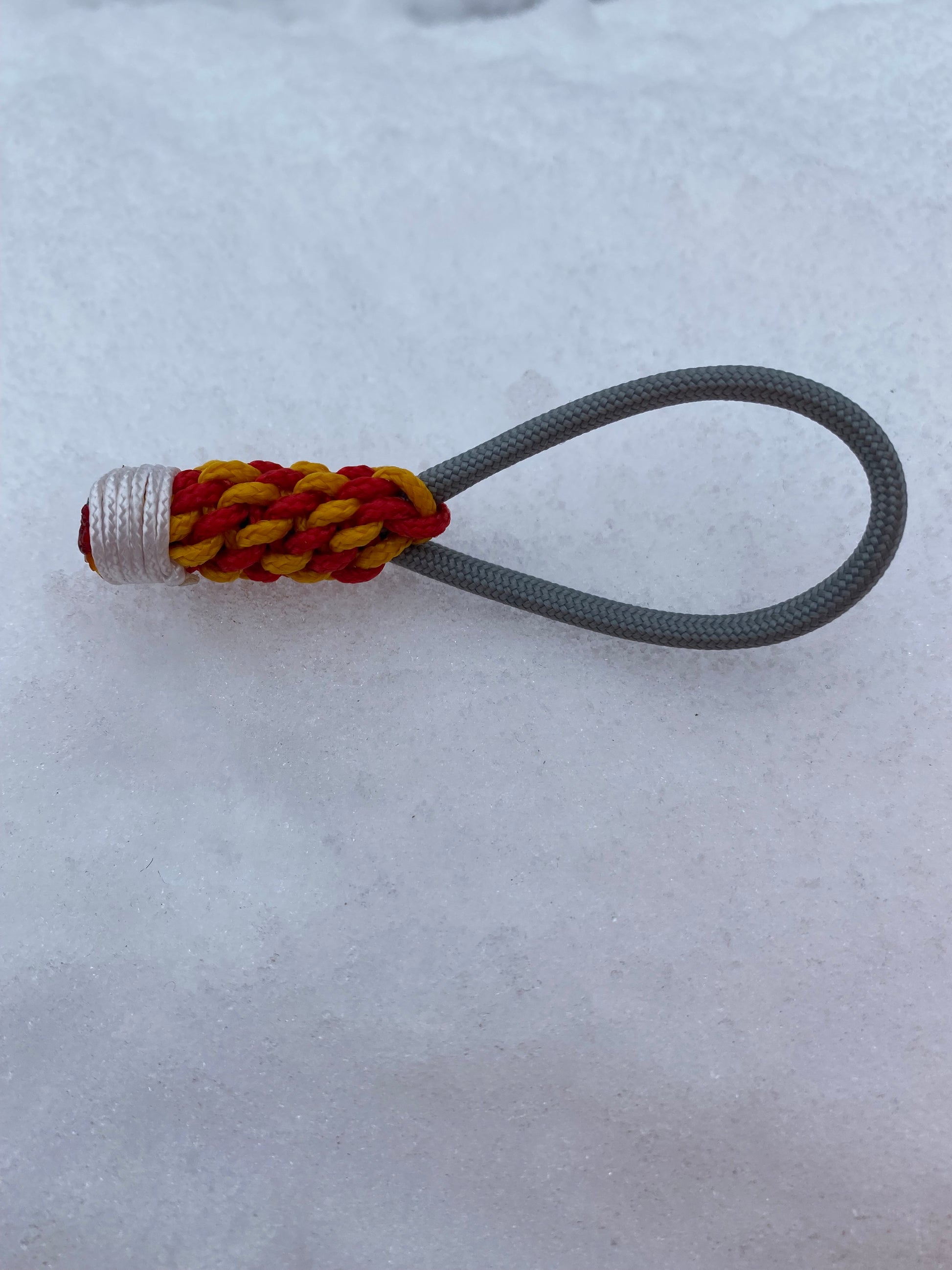 Two Color Rounded Paracord Zipper Pulls (3-Pack)