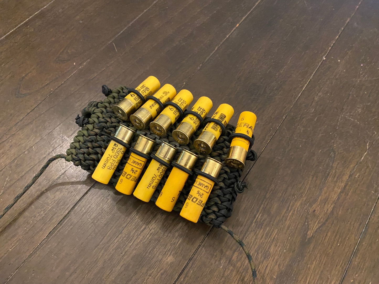 Custom Large Paracord Ammunition Holder, Choose Your Own Colors