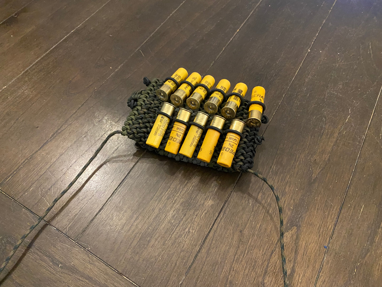 Custom Large Paracord Ammunition Holder, Choose Your Own Colors